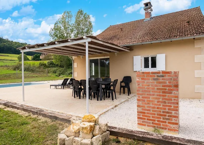 度假居 Charming With Private Pool Hautefort